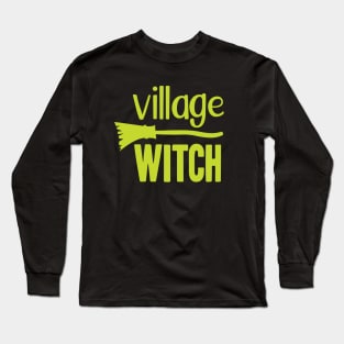 Village Witch Halloween Costume Long Sleeve T-Shirt